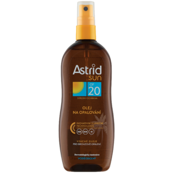 Astrid Sun Ochrana a bronz olej na opalování SPF20