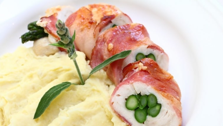 Spárgával töltött csirkemell