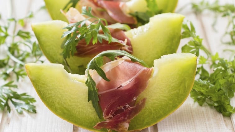 Melounové jednohubky