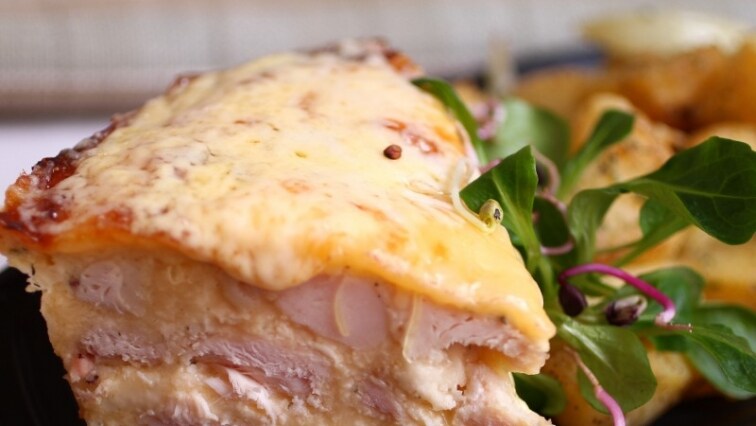 Sajtos rakott csirke