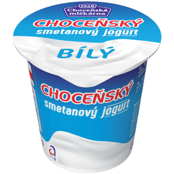 Choceňská mlékárna Choceňský smetanový jogurt bílý