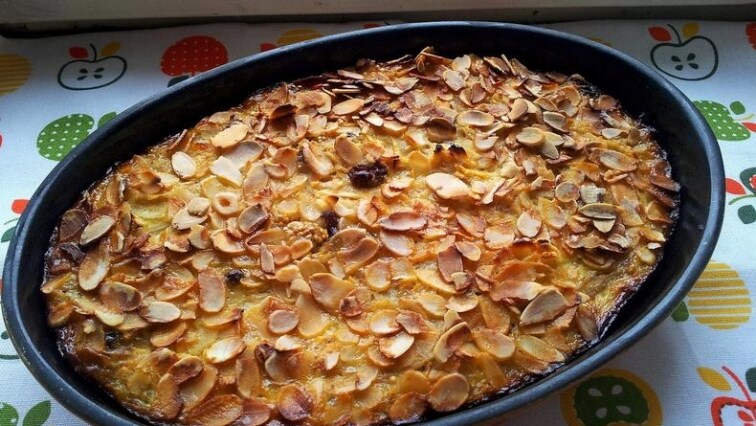 Jablkovo-hruškový quinoa dezert bez lepku