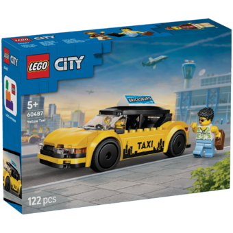 LEGO® City 60487 Žlutý taxík