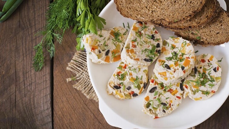 Sváteční kuřecí sekaná se zeleninou