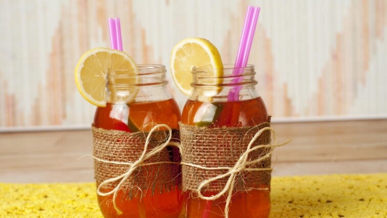 Citronový ledový čaj ke svačince