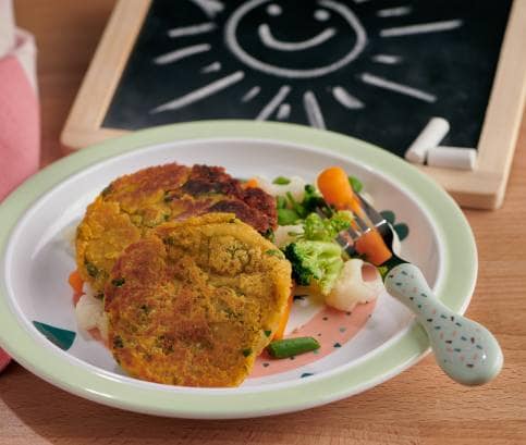 Lencsés- spenótos tarkedli (cseh fánk)