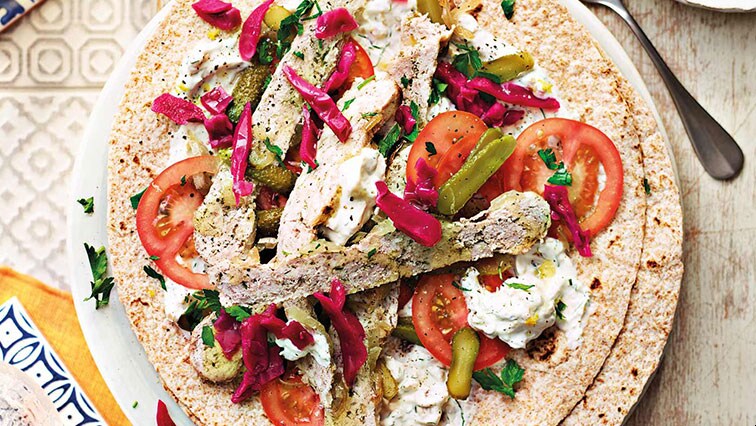 Házi Joghurtos Wrap