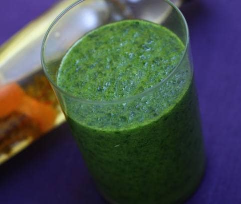 Banános zöld turmix