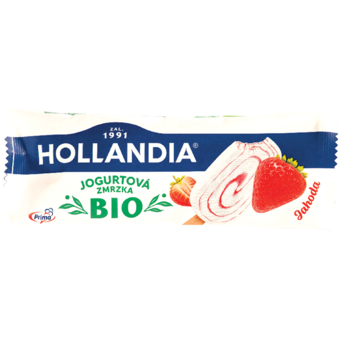 Hollandia Bio jogurtová zmrzlina jahoda