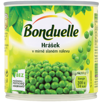 Bonduelle Hrášek v mírně slaném nálevu