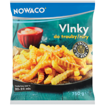 Nowaco Bramborové vlnky do trouby
