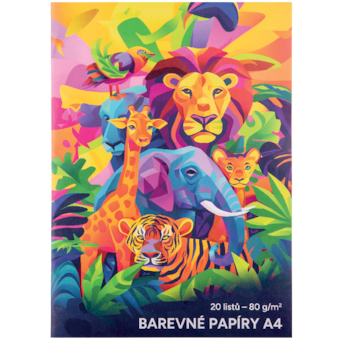 Barevné papíry