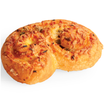 Duo šnek se sýrovou náplní s jalapeños