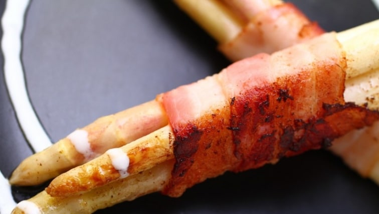Baconos spárga