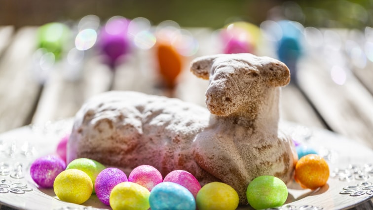 Tradičný veľkonočný baranček