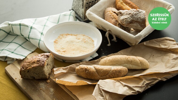 Ne dobja ki a kenyeret és zsömlét, hasznosítsa újra!