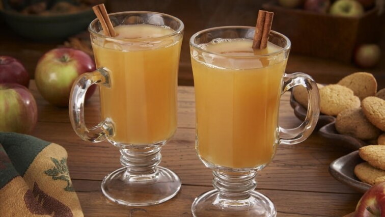 Horké jablko s vůní skořice