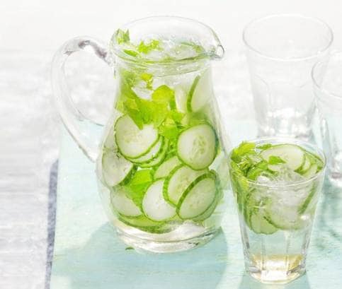 Mátovo-okurkové potěšení