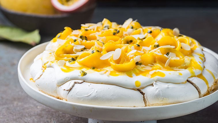 Dort Pavlova s marakujou
