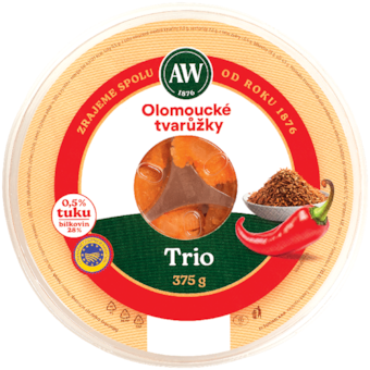 A.W. Olomoucké tvarůžky Trio