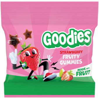 Goodies Fruit Gumídci jahoda**