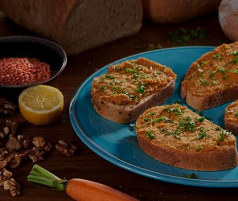 Mrkvovo-šošovicová nátierka 