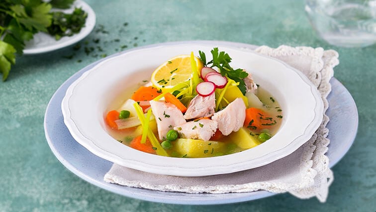 Jarná kuracia polievka