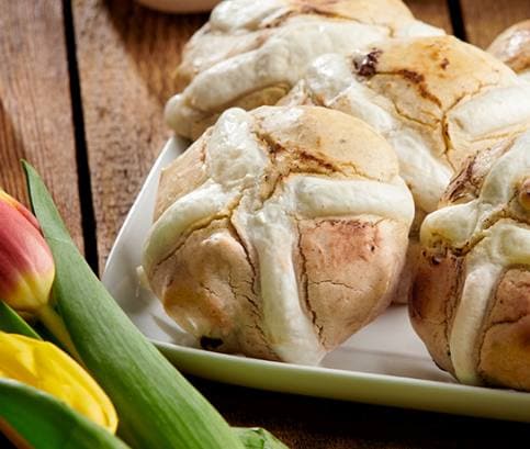 Bezlepkové sladké bochánky