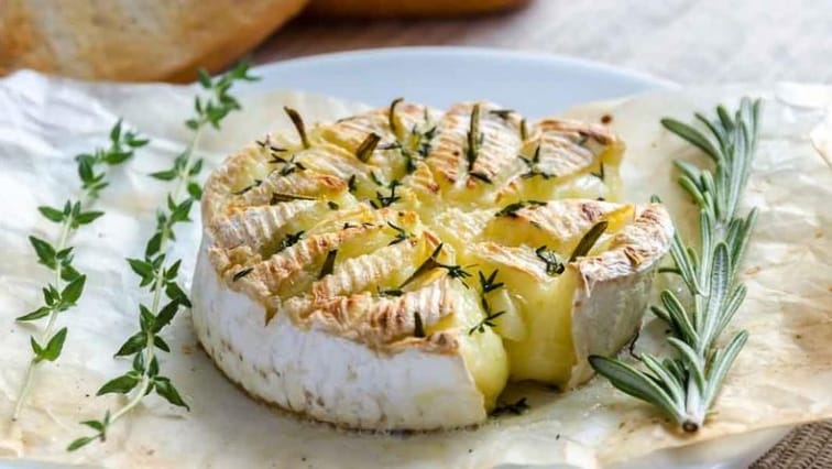 Grilovaný camembert