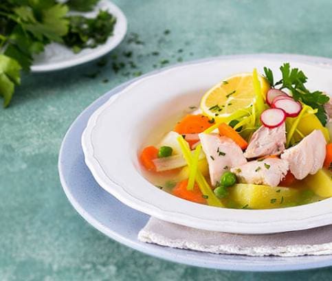 Jarná kuracia polievka