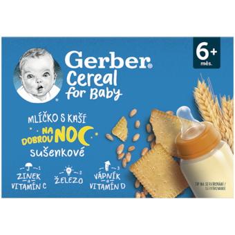 Gerber Mlíčko s kaší
