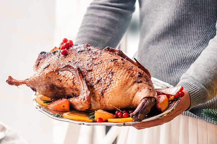 Pečená kachna, husa a bramborové placky – dopřejte si domácí hody