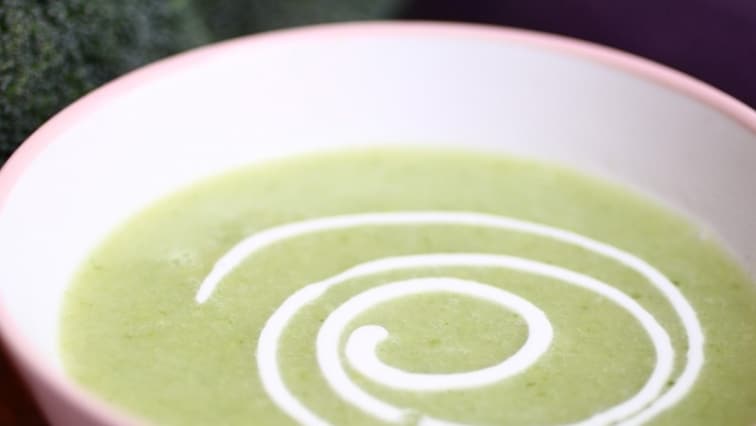 Tejszínes Brokkoli leves