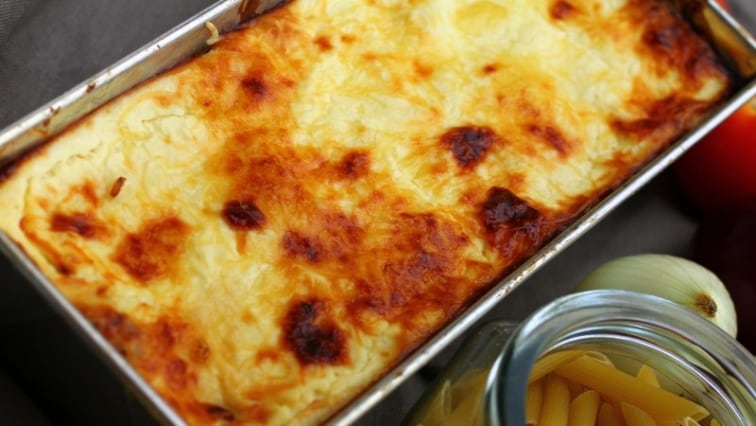 Tejszínes rakott penne