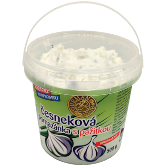 Gurmán Klub Česneková pomazánka s pažitkou