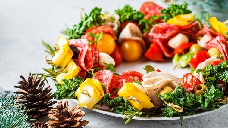 Povinná součást vánočního večírku: originální jednohubky