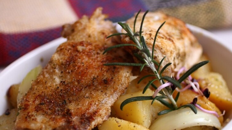 Citromos- fokhagymás csirke