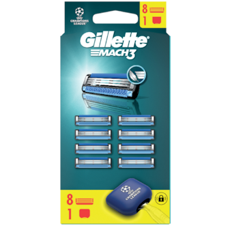 Gillette Mach3 Náhradní Holicí hlavice pro muže**
