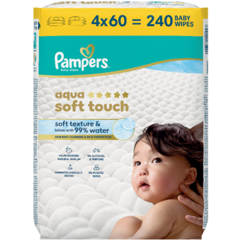 Pampers Dětské Čisticí Ubrousky