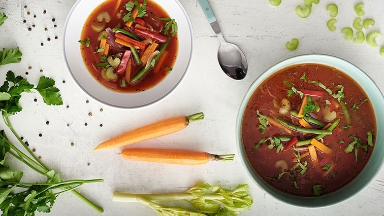 Detoxikační zeleninová polévka