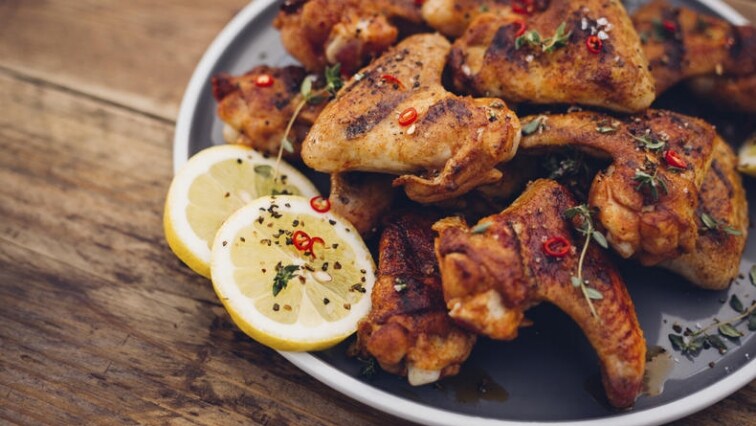 Pikantní kuřecí křidélka