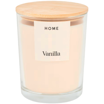 F&F Home Vonná svíčka ve skle s víčkem