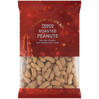 Tesco Arašídy neloupané pražené