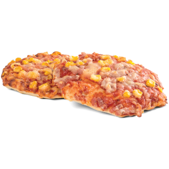 Mini pizza šunková s kukuřicí