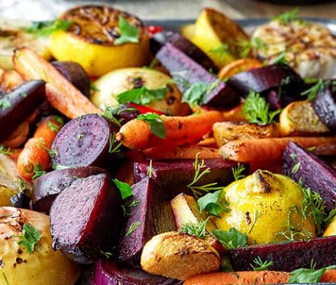 A szezonételek receptjei biztosítják a vitaminok pótlását