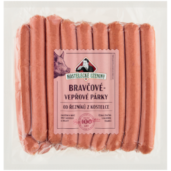 Kostelecké Uzeniny Vepřové párky