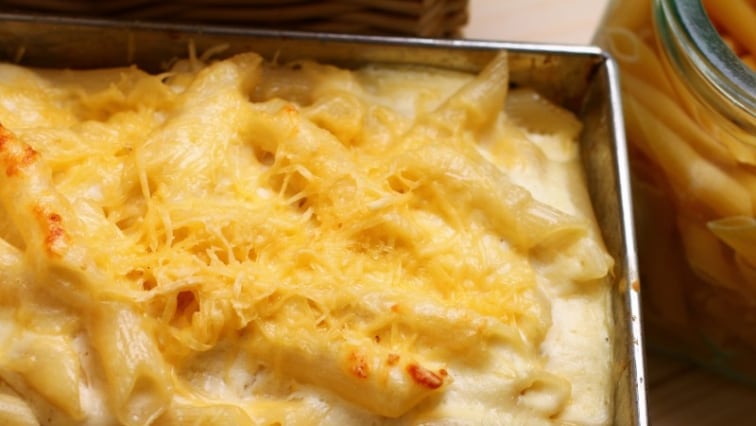 Sajtos tészta sütőben