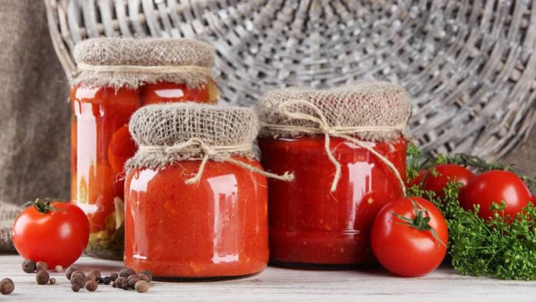 A paradicsom tartósítása