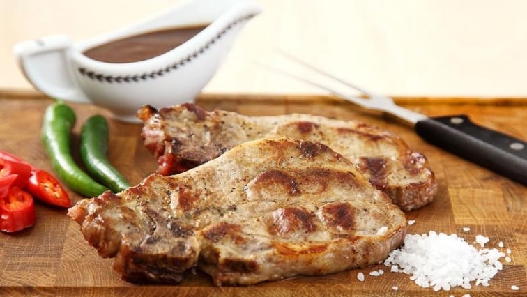 Marinovaná krkovice se švestkovou omáčkou