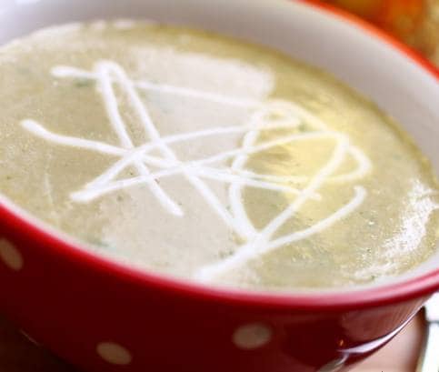 Mustáros padlizsán krémleves